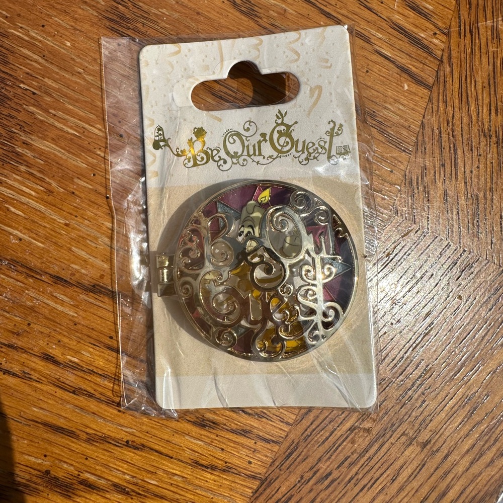 Disney Cast Member Exclusive Lumiere Be Out Guest Pin